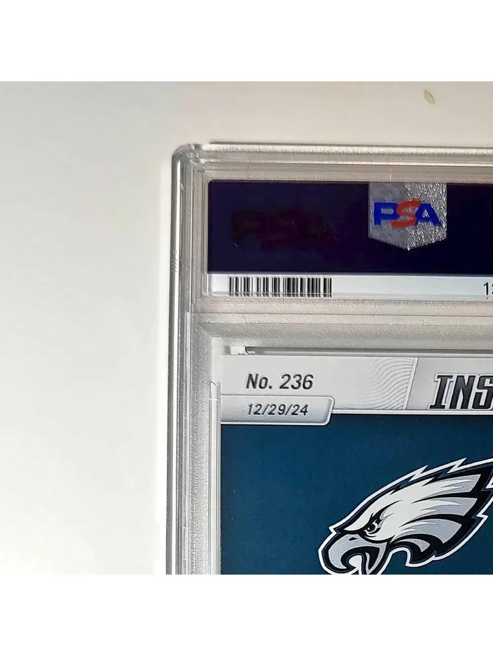 Saquon Barkley 2024 Panini Milestone NFL #236 Eagles 1 of 809 PSA 10 Gem Mint